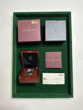 The Royal Mint 2020 Gold Proof Half-Sovereign Box only - COA & Capsule Included.