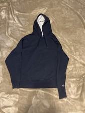 Champion Men's PowerBlend Fleece Pullover Hoodie XL - Blue S0889 