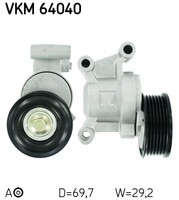 Riemenspanner, Keilrippenriemen FÜR Mazda 3 (Bk), Mazda 5 (Cr) - SKF VKM 64040