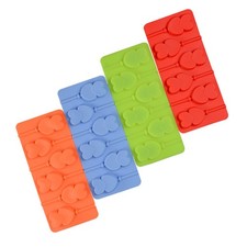  6 -Capacity Sweet Moulds Silicone Chocolate Candy Lollipop Molds