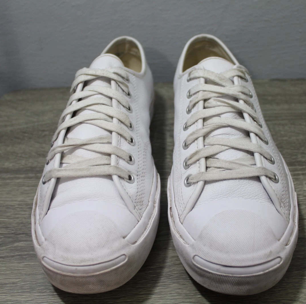 Converse x Jack Purcell White Leather OX Low 164225C Sneaker Herren 11