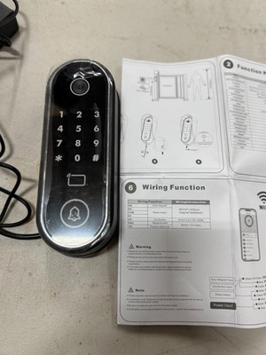 Smart Life Wifi Video Doorbell / Access Keypad (Camera + Keypad + Doorbell)