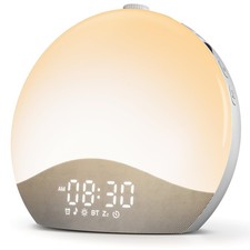 Sunrise Alarm Clock, White Noise Sound Machine, Alarm Clock for Bedrooms, 26 ...