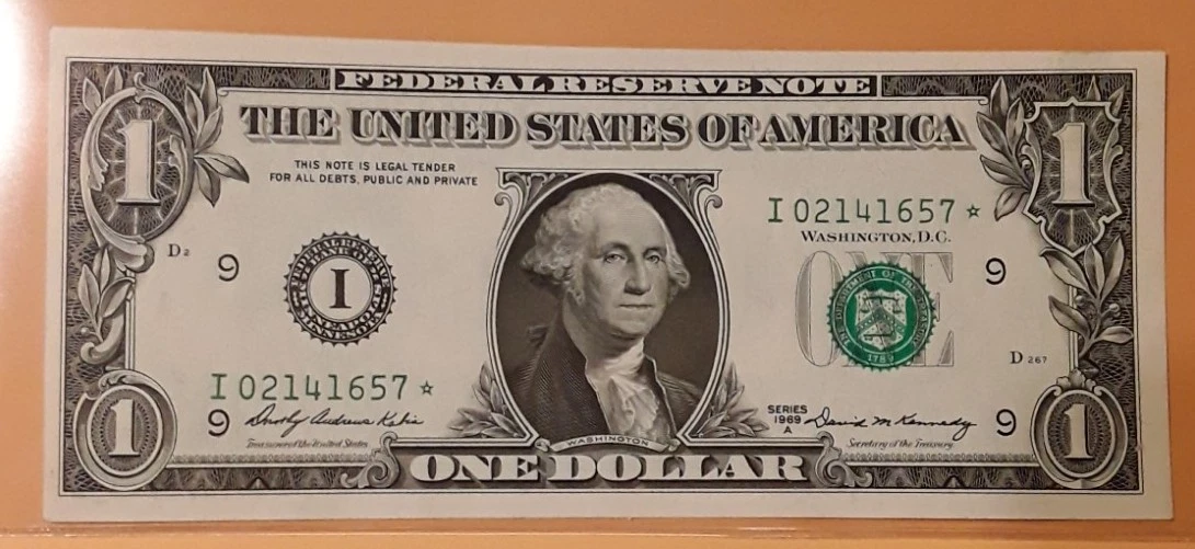 Circulated $1 1969 US Federal Reserve Small Notes for sale | eBay