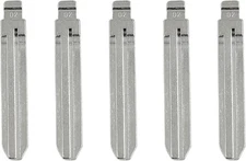 X AUTOHAUX 5pcs Metal Car Flip Remote Folding Key Blank Blade Replacement... 