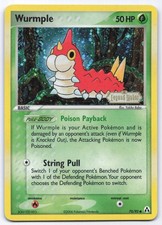 Wurmple 70/92 Legend Maker Reverse Holo Common Pokemon Card Stamped LP on eBay