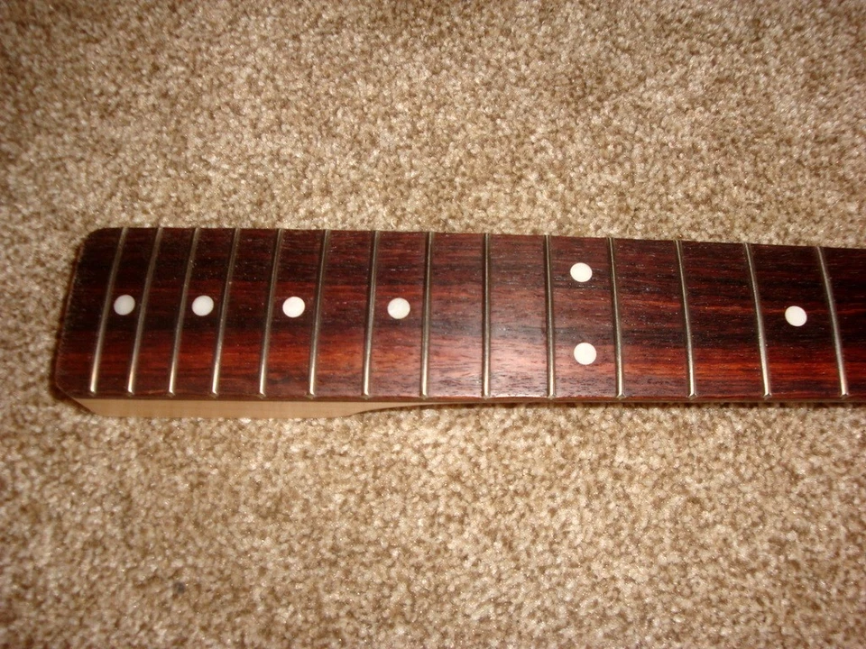 TELE NECK Quartersawn Maple & Dark Rosewood Board 21f Musikraft - Image 3 of 4
