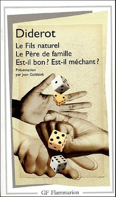 LE FILS NATUREL LE PERE DE FAMILLE EST-IL BON EST-IL By Denis Diderot BRAND NEW