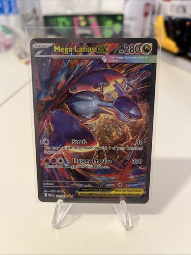 Latias EX Mega Evolution Holo Card 181/132 ME01 SIR, Near Mint Condition