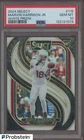 2024 Panini Select White Prizm Marvin Harrison Jr Cardinals RC Rookie /35 PSA 10