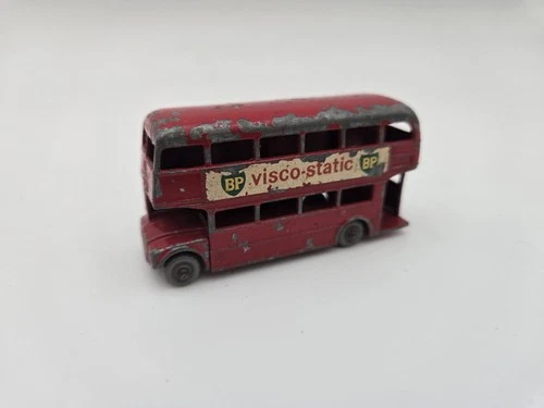 Vintage Lesney No. 5 Routemaster BP Visco Static Matchbox Cars