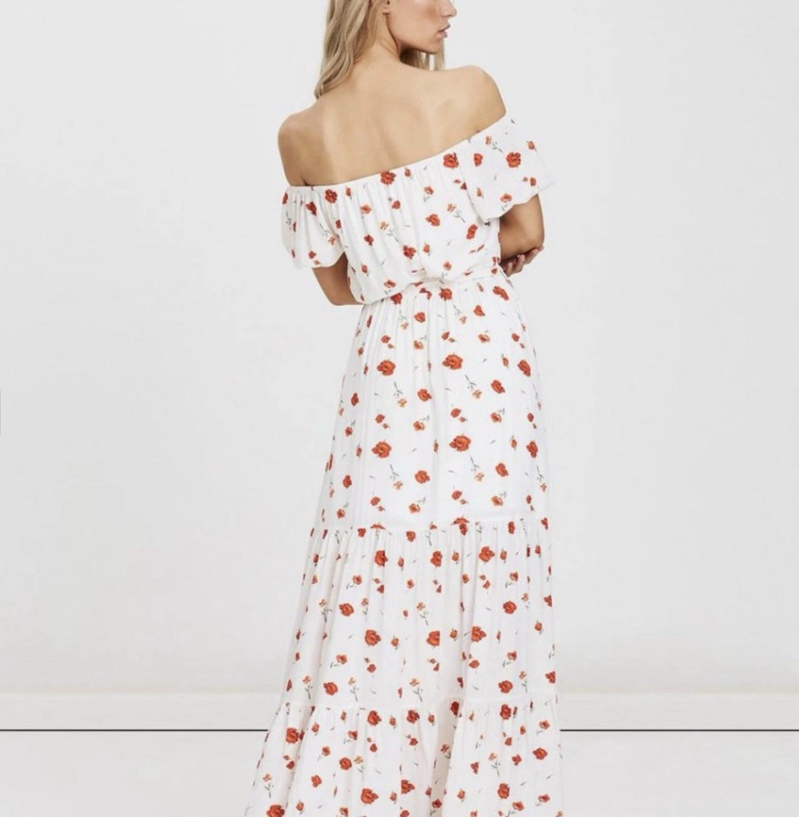 VALENTINO Abito maxi a strati Charlie Holiday Valentine taglia 6 us intime ottimeioni condizion romantic