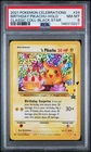 2021 Pokémon Celebrations Birthday Pikachu Holo #24 PSA 8 NM-MT Black Star Promo