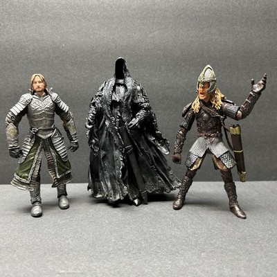 Marvel Lord Of The Rings, Action Figure Lot Morgul Lord Witch-King LOTR ￼