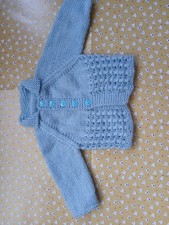 Baby hand knitted  cardigan