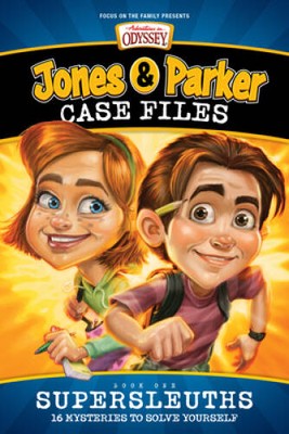 Jones & Parker Case Files: 16 Mysteries to Solve Yourself (Adventure - VERY GOOD