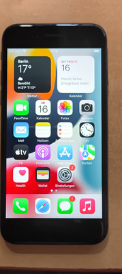 Apple iPhone 8 Smartphone 64 GB Schwarz iOS Modell MQ6G2ZD/A