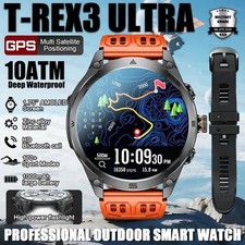 T-REX3 ULTRA GPS Smart Watch 10ATM, 1000mAh Battery, BT Calling, Compass