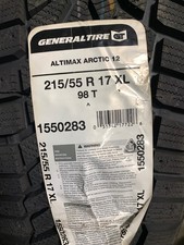2 Take Off 215 55 17 General Altimax Arctic-12 Winter Snow Tires