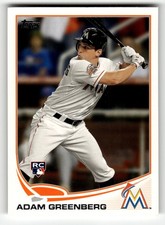 2013 Topps Adam Greenberg #253 Miami Marlins ROOKIE CARD BEAUTY!. rookie card picture