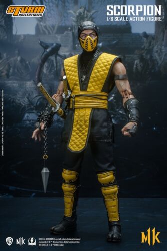 Ready! New Storm Toys DCMK09 1/6 Scorpion Mortal Kombat Hanzo 