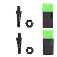 2 Pack Rivet Nut Gun Mandrel M8 Nose Pieces A Series Hand Tool Accessory