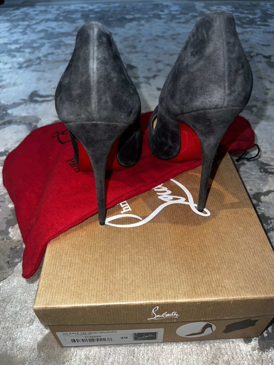 【 ルブタン 】Madcarina 120 Veau Velours Christian Louboutin | Madcarina 120 tan suede espadrille