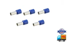 5pcs 8 Gauge Wire Ferrule Amplifier Power Ground 8 AWG Tin Copper Amp Ferrules