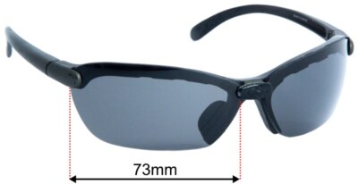 SFx Replacement Sunglass Lenses fits Native Nano 73mm Wide