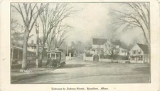 ENTRANCE TO ASBURY GROVE, HAMILTON, MASSACHUSETTS, VINTAGE POSTCARD (SB 518)