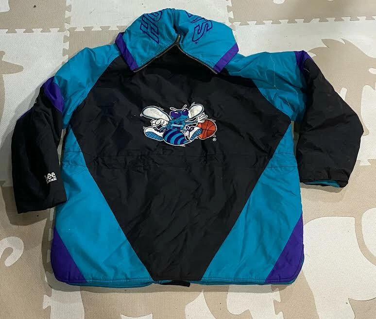 Vintage Starter NBA Charlotte Hornets Jacket - Men's XL