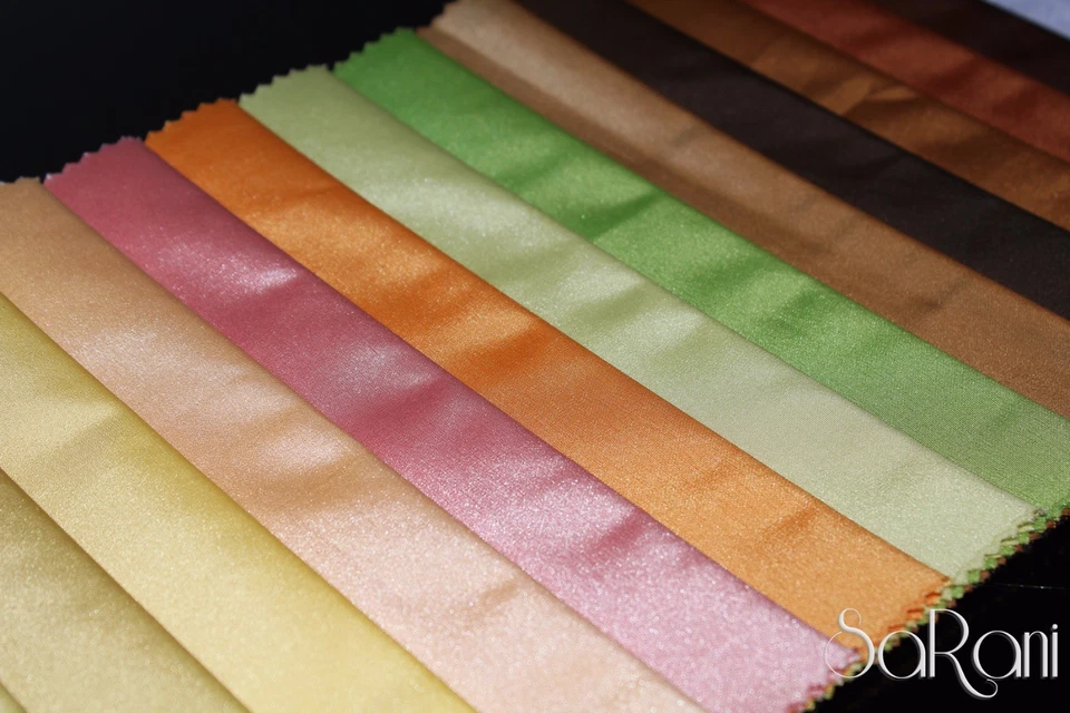 Tissu Prince Au Mètre Uni Variés Couleurs H.300Cm Taffetas Rideaux Sarani - Photo 3/3