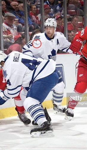Stephane Robidas Toronto Maple Leafs 14/15 Set 1 Away Game Worn Photomatched - Picture 8 of 9