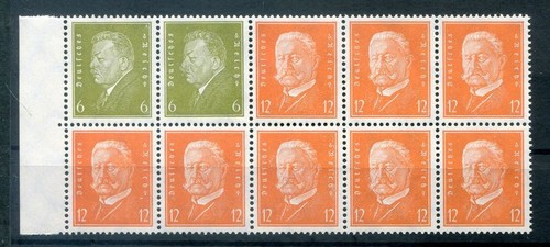 Dr-Zusdr. Hbl 62 Luxury MNH Unstamped Binder Sheet (79926