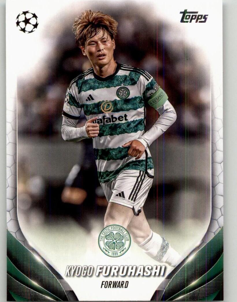 2023-24 Topps UEFA Club Competitions Kyogo Furuhashi #127 2023-24 Topps UEFA Club Competitions Kyogo Furuhashi #127