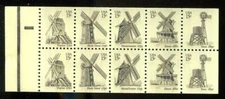 US Pane #1742a 15c Windmills of 10  ,174200