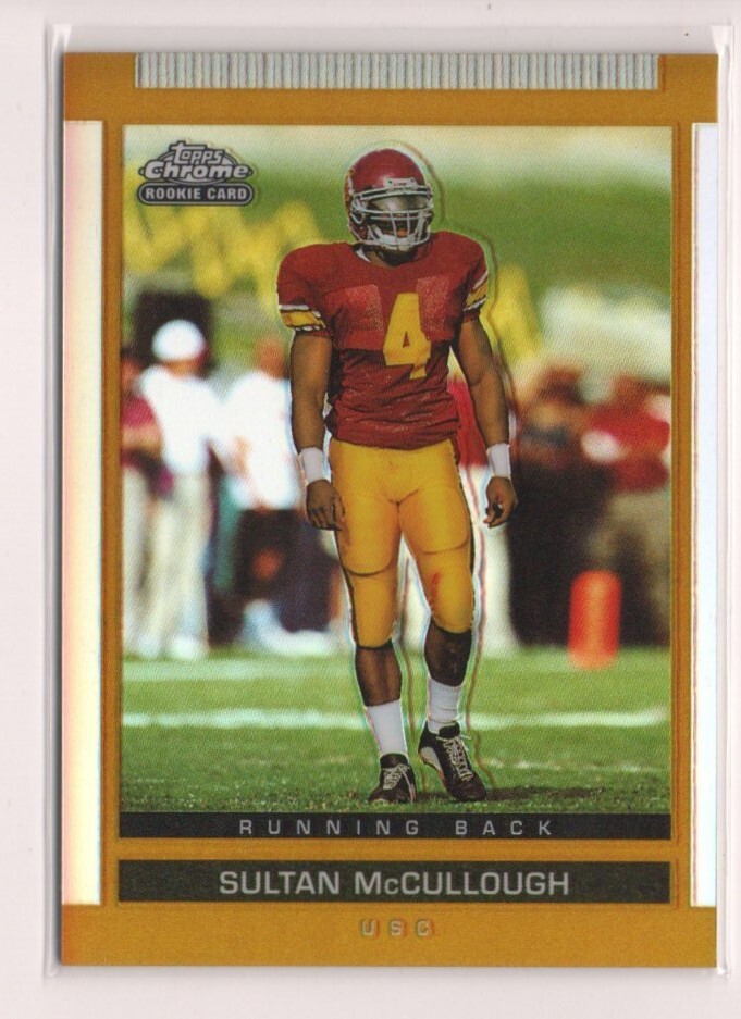 2003 Topps Draft Picks Prospects Chrome Gold Refractors #125 Sultan McCullough