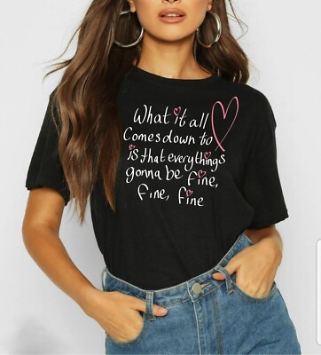 Alanis Morissette T-Shirt 2025 Concert UK Hand In My Pocket Lyrics