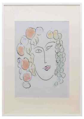 Henri Matisse Studie für das Illustrationsprojekt Cantico Dei Cantici Skizze A3
