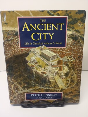RARE 1ST ED. The Ancient City: Life in Classical Athens and Rome LARGE BOOK 9X11