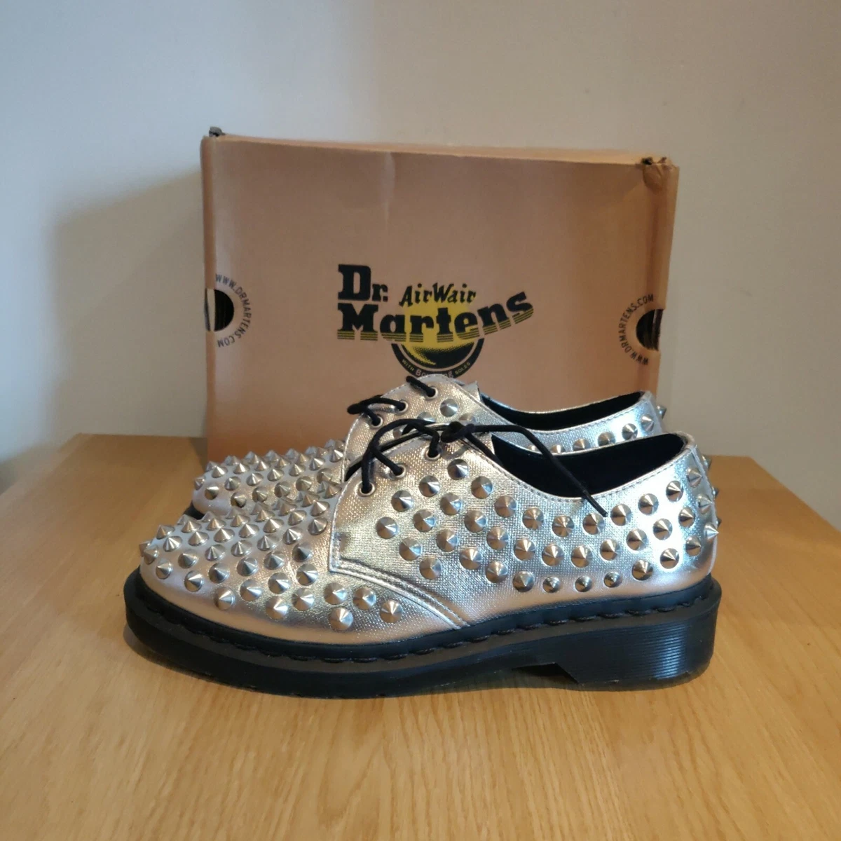 Studded dr shop martens