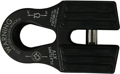 Factor 55 Flat Link XTV Black Rope Guard