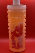 New Avon Senses Orange Honeysuckle Bubble Bath, 24 fl Oz, Unopened