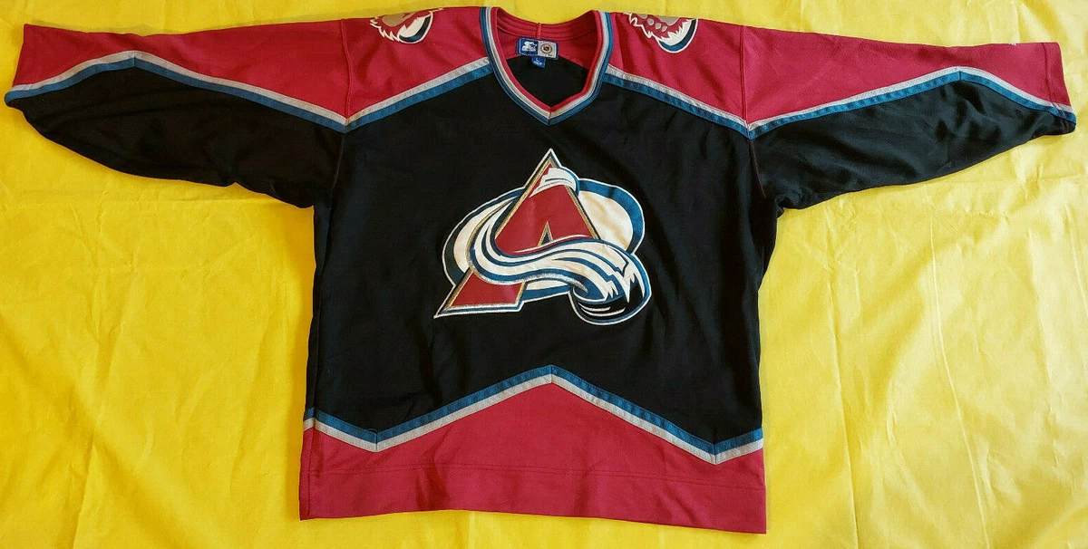 colorado avalanche jersey ebay