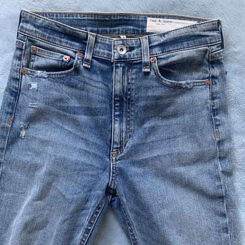 Rag & Bone Jeans Women 27 Blue Denim Nina Skinny High-Rise - Picture 5 of 12