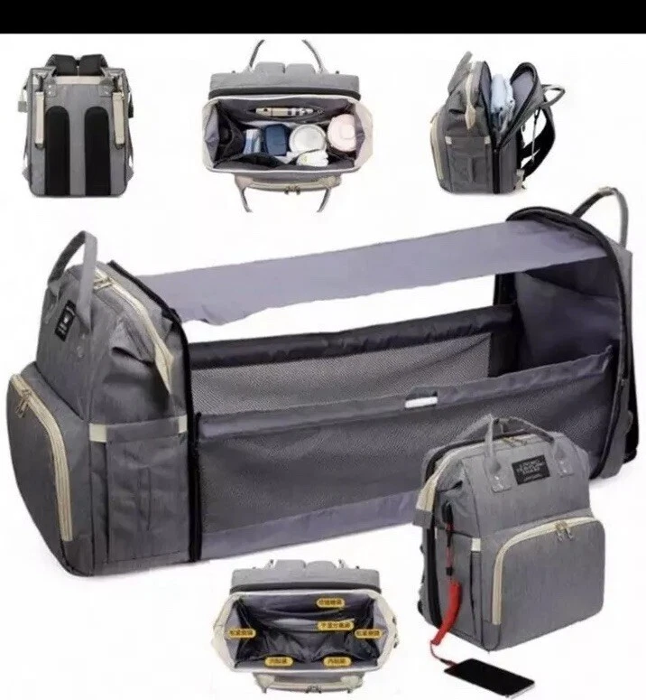 Diaper Bag Backpack Baby Diaper Bag with Changing Station for Baby Girls Boys - Image 2 of 4