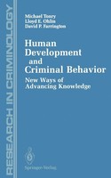 Michael Tonry (U. A.) | Human Development And Criminal Behavior | Taschenbuch