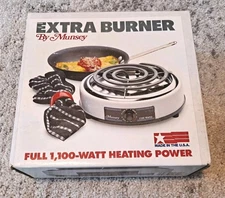  Counter Top Munsey Cooking Extra Single Burner Electric 1100 Watts New Other 