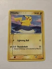Pikachu POP Series 5 12/17 non-holo Pokemon Card 2007