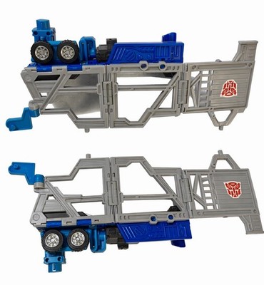 Transformers RID 2001 Ultra Magnus Trailer Left Right Ramp Turret Pair Parts Lot
